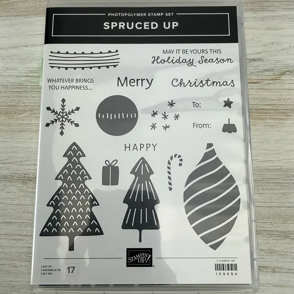 Stampin' Up! - Spruced Up + Dies